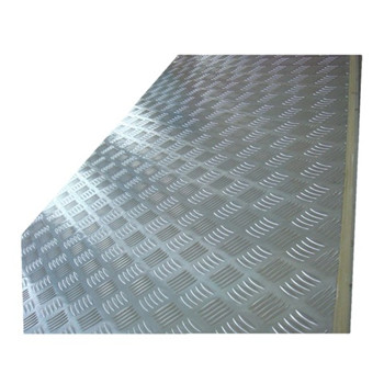 Черен алуминиев диамантена плоча кариран лист 