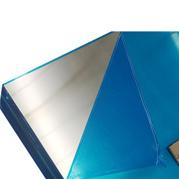 3003 5052 Противоплъзгаща полирана диамантена релефна алуминиева плоча с протектор 48