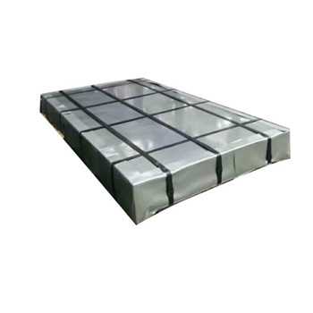Калай цвят CGCC / Cghc алуминиеви цинкови покривни листове гофриран поцинкован лист за строителство 