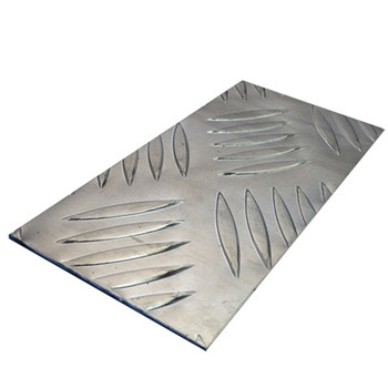 Фабрична цена 1xxx сплав 1мм дебел алуминиев гофриран лист 